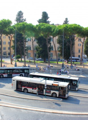 buses in Rome